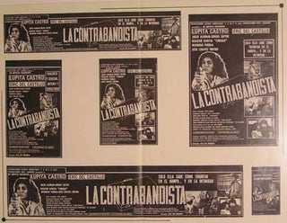 Item #55-2850 La Contrabandista. Movie poster. (Cartel de la Película). Julio Aleman...