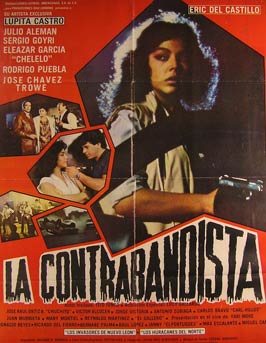 Item #55-2858 La Contrabandista. Movie poster. (Cartel de la Película). Julio Aleman...