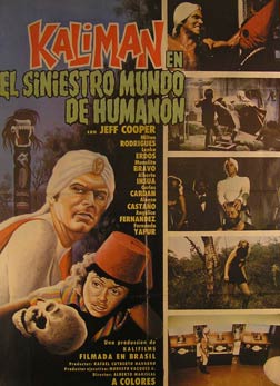 Item #55-2864 Kaliman en El Siniestro Mundo de Humanon. Movie poster. (Cartel de la Película)....