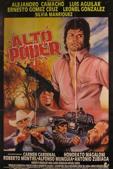 Item #55-2901 Alto Poder. Movie poster. (Cartel de la Película). Alejandro Camacho...