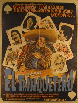 Item #55-2910 El Trinquetero. Movie poster. (Cartel de la Película). Alicia Encinas...