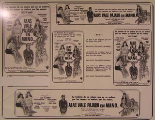 Item #55-2932 Mas Vale Pajaro en Mano... Movie poster. (Cartel de la Película). Leticia Perdigon...