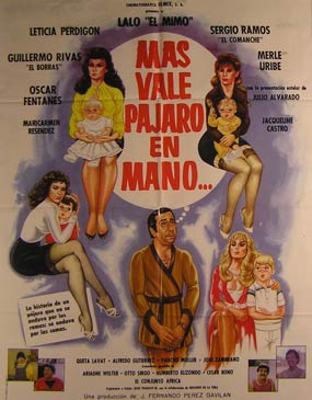 Item #55-2939 Mas Vale Pajaro en Mano... Movie poster. (Cartel de la Película). Leticia Perdigon...