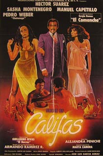 Item #55-2941 Noche de Califas. Movie poster. (Cartel de la Película). Manuel Capetillo hijo...