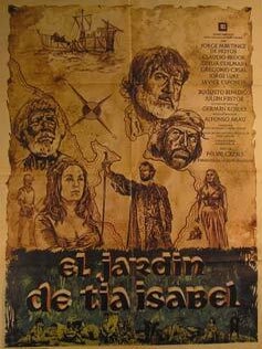 Item #55-2948 El Jardin de Tia Isabel. Movie poster. (Cartel de la Película). Claudio Brook...