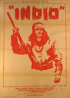 Item #55-3006 Indio. Movie poster. (Cartel de la Película). Pedro Armendariz Jr....