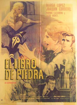 Item #55-3069 El Libro de Piedra. Movie poster. (Cartel de la Película). Joaquin Cordero...