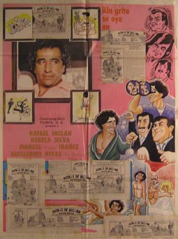 Item #55-3080 Futbol de Alcoba. Movie poster. (Cartel de la Película). Guillermo Rivas...