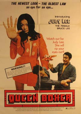 Item #55-3174 Queen Boxer. Movie poster. (Cartel de la Película). Kwan Yeung Dirección:...