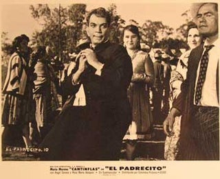 Item #55-3181 El Padrecito. Movie poster. (Cartel de la Película). Ángel Garasa...