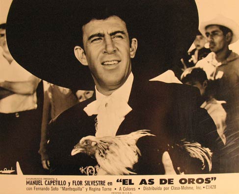 Direccin: Chano Urueta. Con Manuel Capetill, Flor Silvestre, Regina Torne - As de Oros. Movie Poster. (Cartel de la Pelcula)