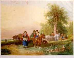 Crawford, T. Hamilton - Gypsy Encampment