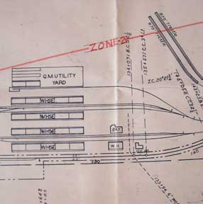 Item #56-0374 Switching Limit Map of Wellsdale, Benton County, to Cantonment, Polk County,...