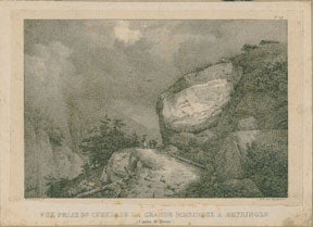 Villeneuve, Louis Jules Frdric - Vue Prise Du Chemin de la Grande Scheideck  Meyringen (Canton de Berne)