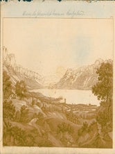 Item #59-0087 Vevey the pleasantest town in Switzerland. A. B