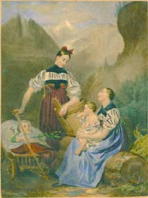 Anonymous - Women with Children in the Mountains