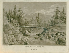 Item #59-0121 Pont de Bellegarde. Alexis Nicolas Perignon