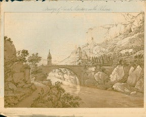 A. B. - Bridge of St. Maurice on the Rhne