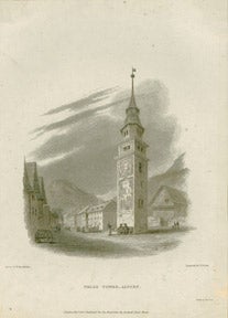 Brockedon, William - Tell's Tower, Altdorf