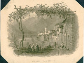 Bartlett, William Henry - Villar: Val Pelice