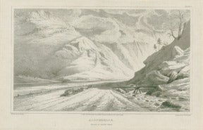 Item #59-0155 Aiguebelle: Ascent ot Mount Cenis. Elizabeth Frances Batty