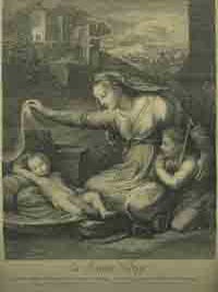 Item #59-0162 La Sainte Vierge. François de after Raphaël Poilly