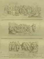 Item #59-0184 La Multiplication des Pains. Anne-Claude-Philippe de Tubières after Perin...