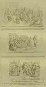 Item #59-0184 La Multiplication des Pains. Anne-Claude-Philippe de Tubières after Perin del Vago Caylus.
