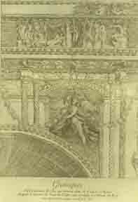Item #59-0185 Grotesques. Anne-Claude-Philippe de Tubières after Jean da Udine Caylus