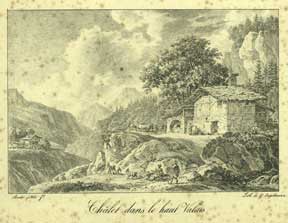 Bacler d'Albe, Louis - Chalet Dans le Haut Valais