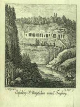 Einsideley St. Magdalena unweit Freyburg. E. Curty.