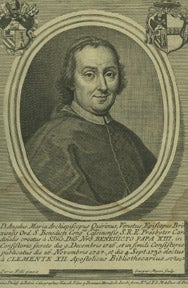Massi, Gaspar after Nelli - Portrait of Cardinal Neri Maria Corsini, Apostolic Protonotory