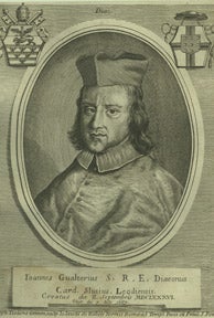 Item #59-0494 Portrait of Cardinal Johannes Walter Sluse, obit. 1687. Joseph Testana