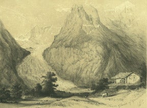 J. L. G. - Lower Glacier of Grindelwald