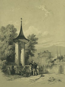 Item #59-0573 Cross at Lucerne: Switzerland. M. Hanhart, N