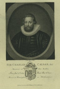 Wilkinson, Robert, publisher - Sir Charles Caesar, Knight, Master of the Rolls, Obit. 1642