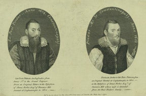 Simco, John, publisher - Portraits of Sir Paul Pindar, Ambassador, and His Brother