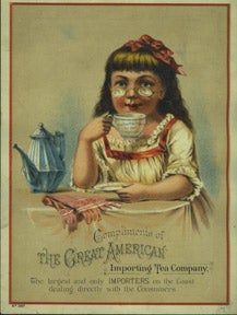 Item #59-0661 Compliments of the Great American Importing Tea Company. Anonymous