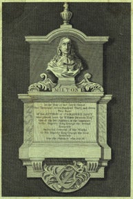 Item #59-0723 Bust of John Milton, Poet. Anonymous