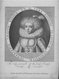 Item #59-0743 Frances, Countess of Somerset. William Richardson, publisher