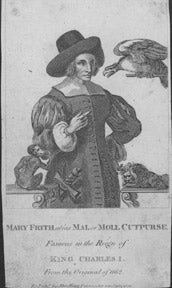 Item #59-0753 Mary Frith, a.k.a. Moll Cutpurse, Thief. Alex Hogg, publisher
