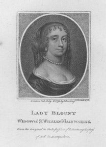 Schenk - Lady Blount, Widow of Sir William Mainwaring