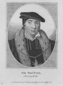 Item #59-0794 Sir Thomas Pope, Founder of Trinity College, Oxford. W. Richardson, publisher