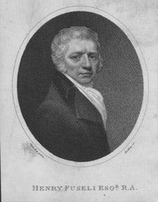 Ridley after Opie - Henry Fuseli, Esq. R.A.