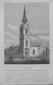Wise, W. after G. Shepard - St. Mary le Bow (Bow Church, Cheapside)