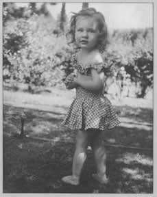 Item #59-1115 Little Girl with Sprinkler. Anonymous