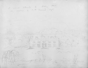 Townshend, Marianne Oliver - A Correct Likeness of Rovery Farm, the Residence of R.W. Townsend, Esq