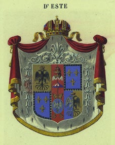 D'Este, Camera, or Cittario - D'Este Family Coat of Arms