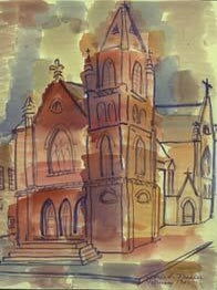 Item #59-1206 Church in Oakland 3. Doris Miller Johnson