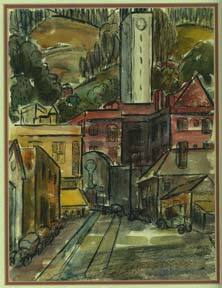 Item #59-1214 Around the Campanile 2. University of California. Berkeley. Doris Miller Johnson